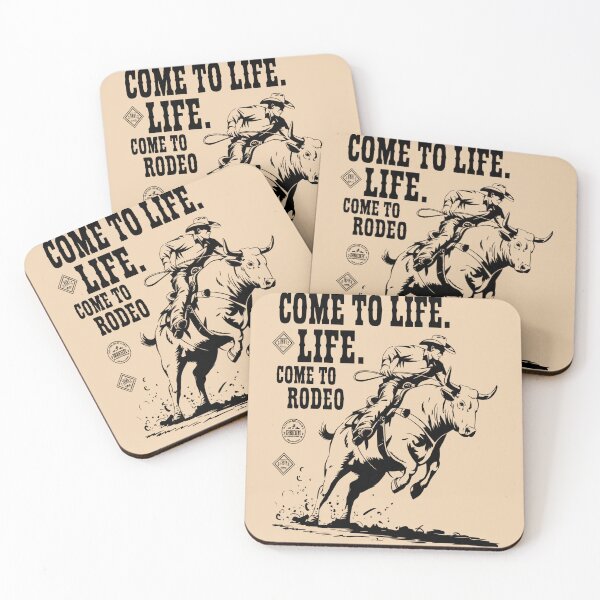 Item preview, Come to rodeo - Long live rodeo - Rodeo only - Think rodeo - I trust rodeo - Rodeo rocks - It's your rodeo - Lucky rodeo designed and sold by JansenGS.