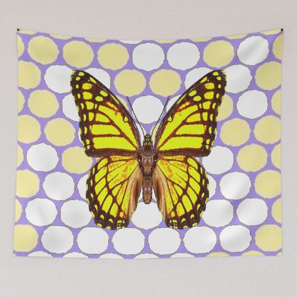 Item preview, contemporary yellow monarch butterfly art designed and sold by sharlesart.