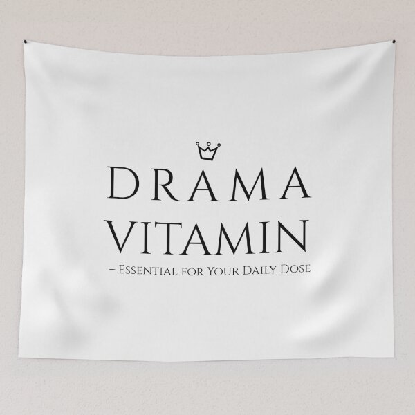 Item preview, DRAMA VITAMIN – Essential for Your Daily Dose, Unique designed and sold by villacreativa.