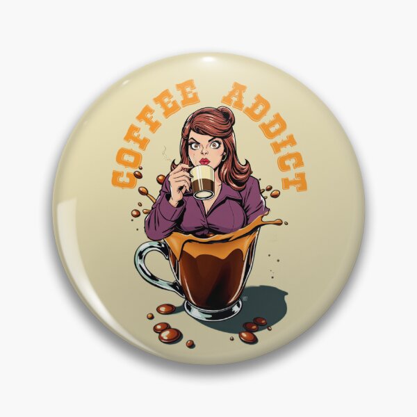 Item preview, The Coffee Addict 2 designed and sold by MY77Designs.