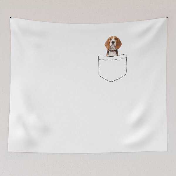 Item preview, Beagle Dog Pocket designed and sold by KingClothes.