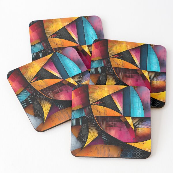 Item preview, Colorful Geometric Flow designed and sold by daila70.