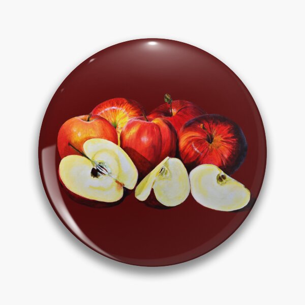 Item preview, RED APPLES PAINTING - Apples colorful wall art print designed and sold by Danicus666.