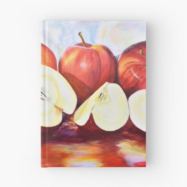 Item preview, RED APPLES PAINTING - Apples colorful wall art print designed and sold by Danicus666.