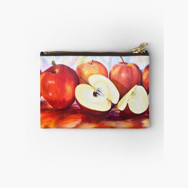 Item preview, RED APPLES PAINTING - Apples colorful wall art print designed and sold by Danicus666.