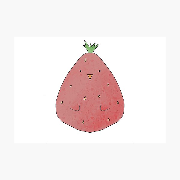 Item preview, Strawberry Chicken designed and sold by Kayla's Doodles.