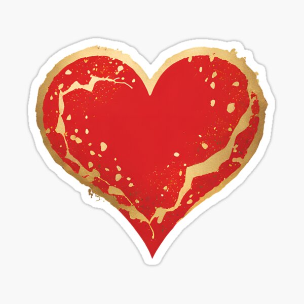 Heart of Gold Sticker