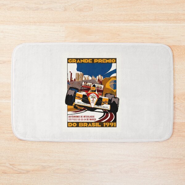 Item preview, Blast from the past art Grand Prix Brasil 1991 Interlagos designed and sold by Helios Be. Lavsh.