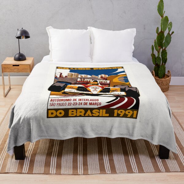 Item preview, Blast from the past art Grand Prix Brasil 1991 Interlagos designed and sold by Helios Be. Lavsh.