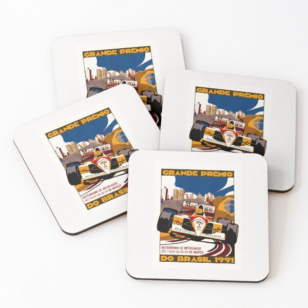 Item preview, Blast from the past art Grand Prix Brasil 1991 Interlagos designed and sold by Helios Be. Lavsh.