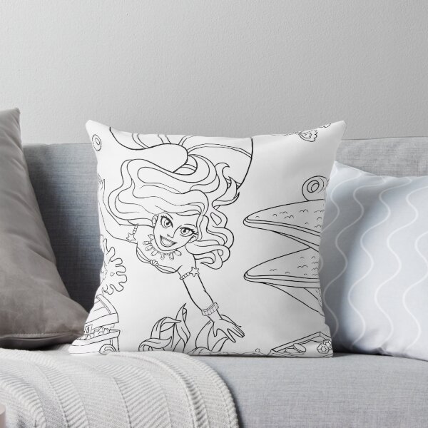 Item preview, Mermaid #11 Coloring Page Pattern  designed and sold by DavidColoring.