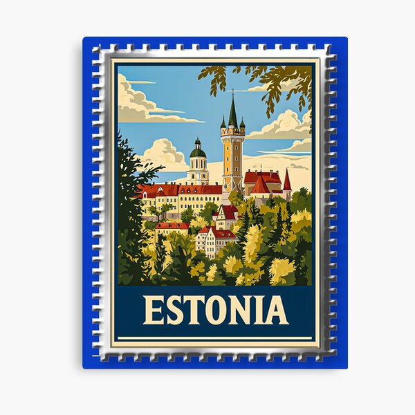 Item preview, Vintage Framed Art Estonia designed and sold by SoldierAlways.