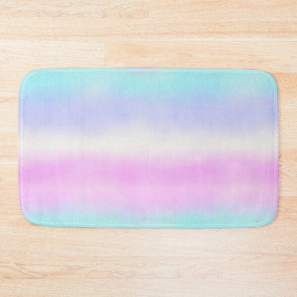 Item preview, Rainbow colorful ombre color blend bleed pink violet blue purple and white designed and sold by PrettywithColor.