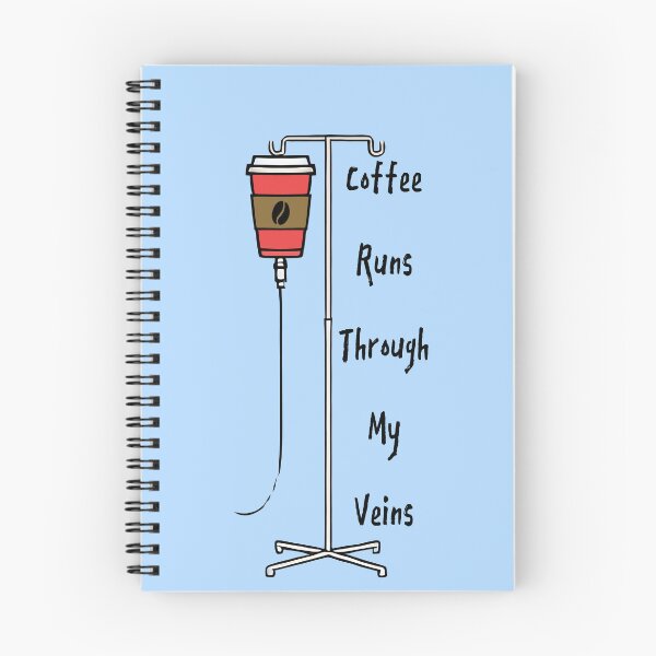 Item preview, coffee runs through my veins designed and sold by TSQ.