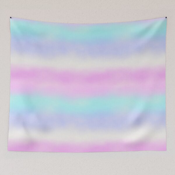 Item preview, Rainbow colorful ombre color blend bleed pink violet blue purple and white designed and sold by PrettywithColor.