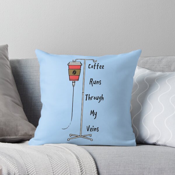 Item preview, coffee runs through my veins designed and sold by TSQ.