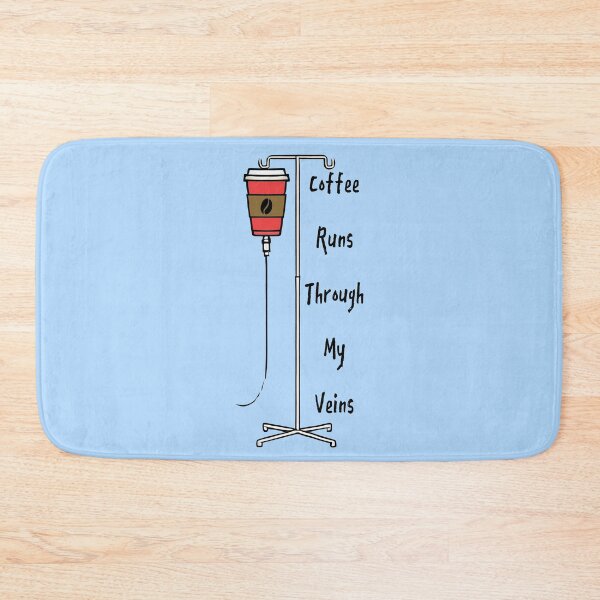 Item preview, coffee runs through my veins designed and sold by TSQ.