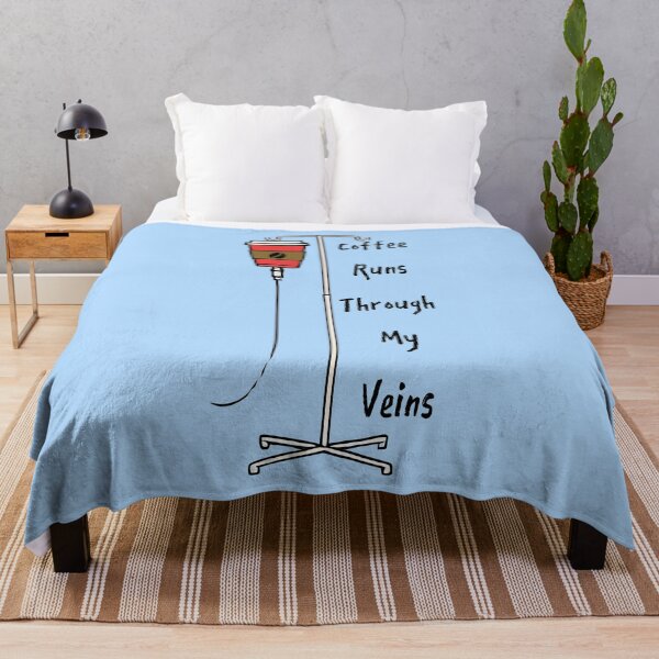 Item preview, coffee runs through my veins designed and sold by TSQ.