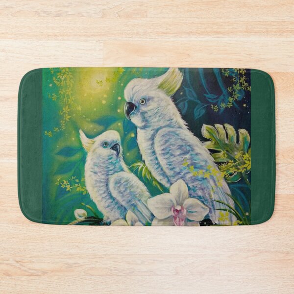 Item preview, Cockatoos in the moonlight designed and sold by Naturzauber.