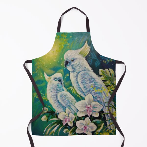 Item preview, Cockatoos in the moonlight designed and sold by Naturzauber.