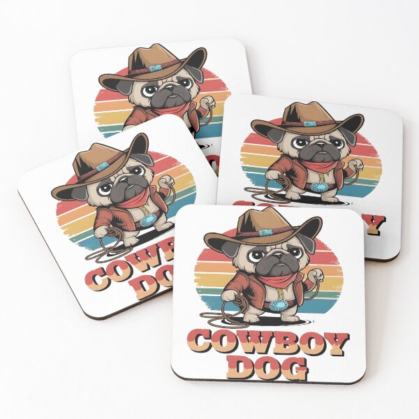 Item preview, Cowboy dog - Get the cowboy dog out - Think cowboy dog - Free cowboy dog - Run for the cowboy dog - Funky cowboy dog designed and sold by JansenGS.