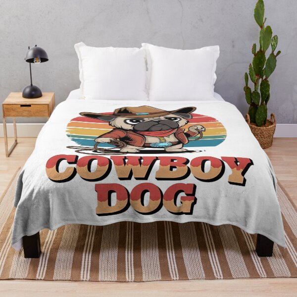 Item preview, Cowboy dog - Get the cowboy dog out - Think cowboy dog - Free cowboy dog - Run for the cowboy dog - Funky cowboy dog designed and sold by JansenGS.