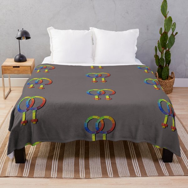 Item preview, The world is colorful, gender symbol lesbian designed and sold by cp-art.art.