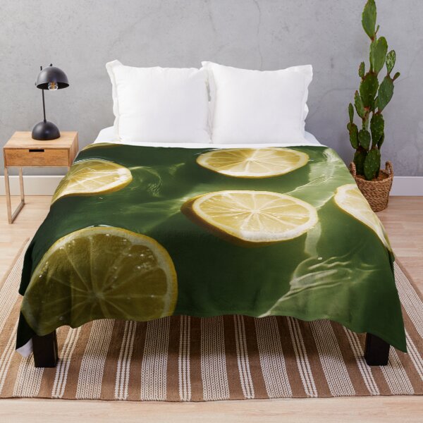 Item preview, Slices of lemon floating on water designed and sold by anytka.