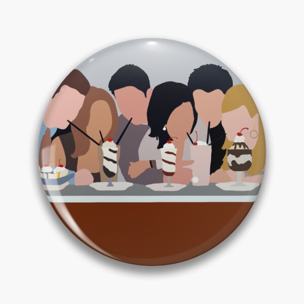 Item preview, Friends drinking milkshakes designed and sold by Inkbot3000.