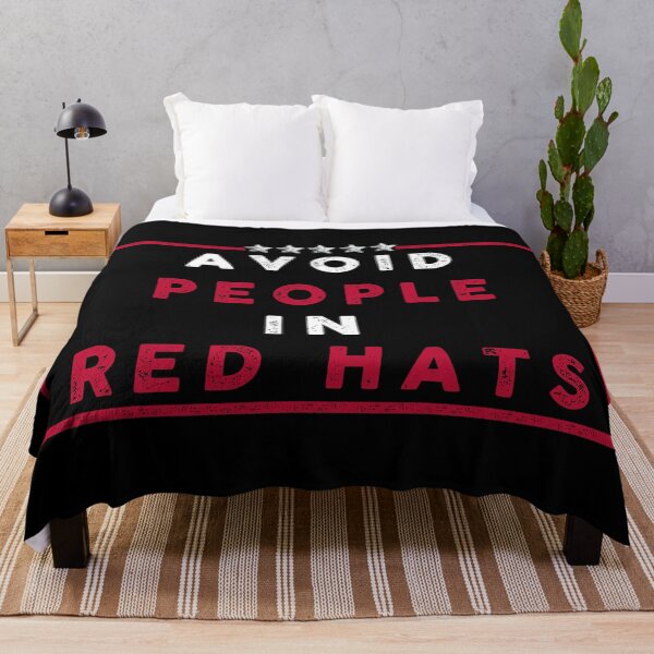 Item preview, Avoid people in red hats designed and sold by remerasnerdas.