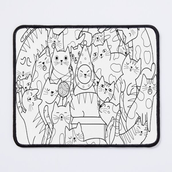 Item preview, group of kittens designed and sold by GraphicStyleX.