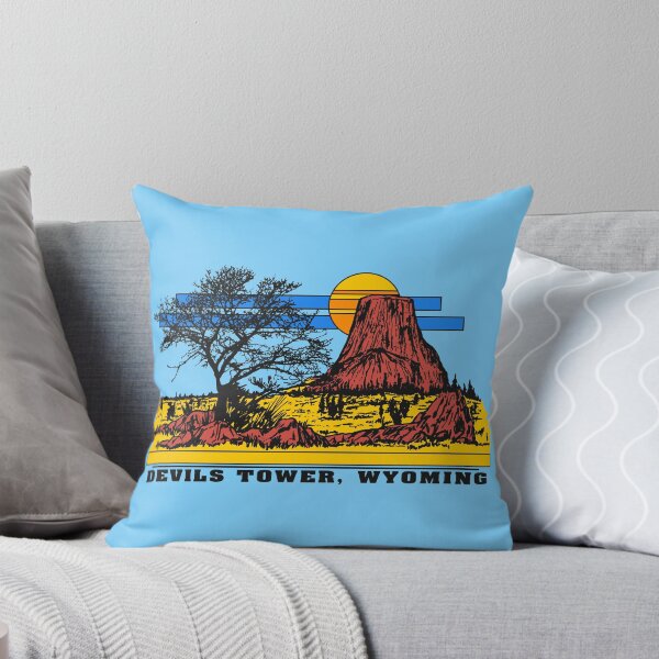 Item preview, Retro 70s/80s Style Devils Tower Wyoming Tourist Souvenir designed and sold by acquiesce13.
