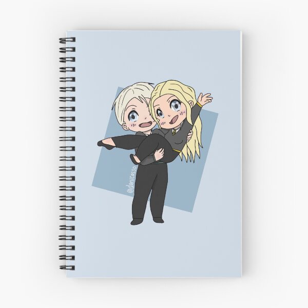 Item preview, Magic School Student Couple Chibis designed and sold by danicasso.