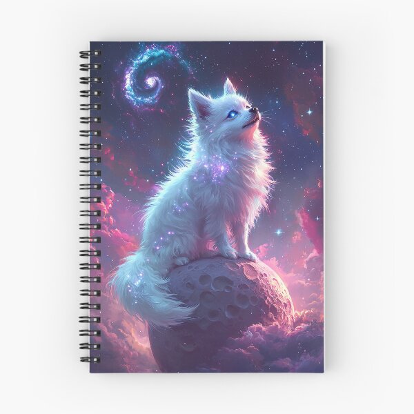Item preview, Póster de perro espacial de Cosmic Canines: impresión artística de galaxia de Pomerania designed and sold by ManxCatAndy.