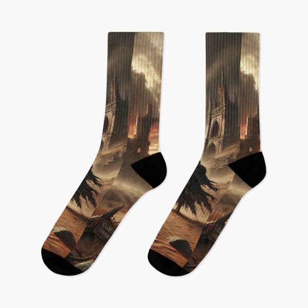 Item preview, Warrior travels through desert ruins designed and sold by Purpleflex.