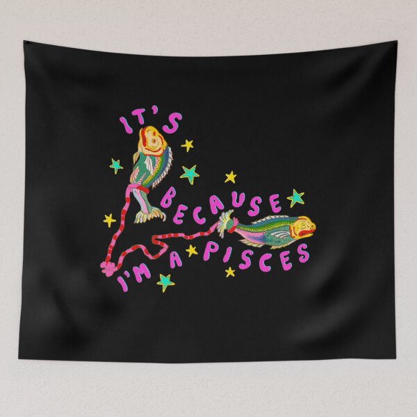 Item preview, It's because I'm a Pisces - Pisces Season - Horoscope - Zodiac Sign  designed and sold by IHateDumplings.