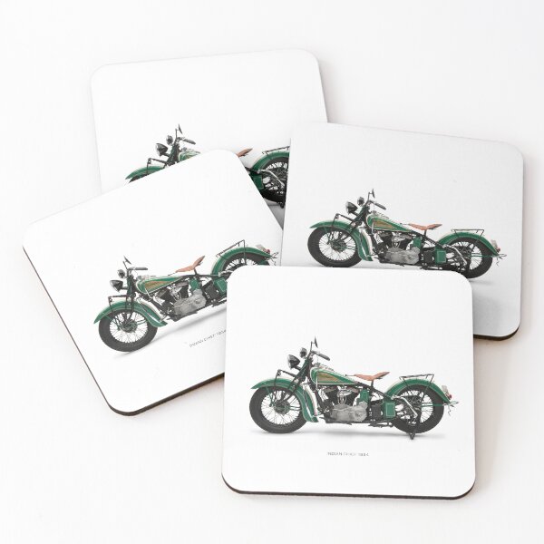 Item preview, Indian Chief classic motorcycle 1934 designed and sold by nahinuke.