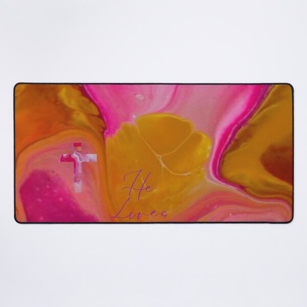Item preview, He Lives - Flow Art / Pour Painting - jdp-14-0005 designed and sold by ANomadDesigns.