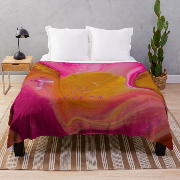 Item preview, He Lives - Flow Art / Pour Painting - jdp-14-0005 designed and sold by ANomadDesigns.