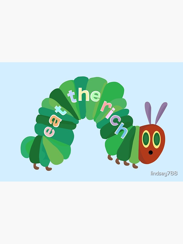 Thumbnail 4 of 4, Zipper Pouch, Eat The Rich Hungry Caterpillar  designed and sold by lindsey788.