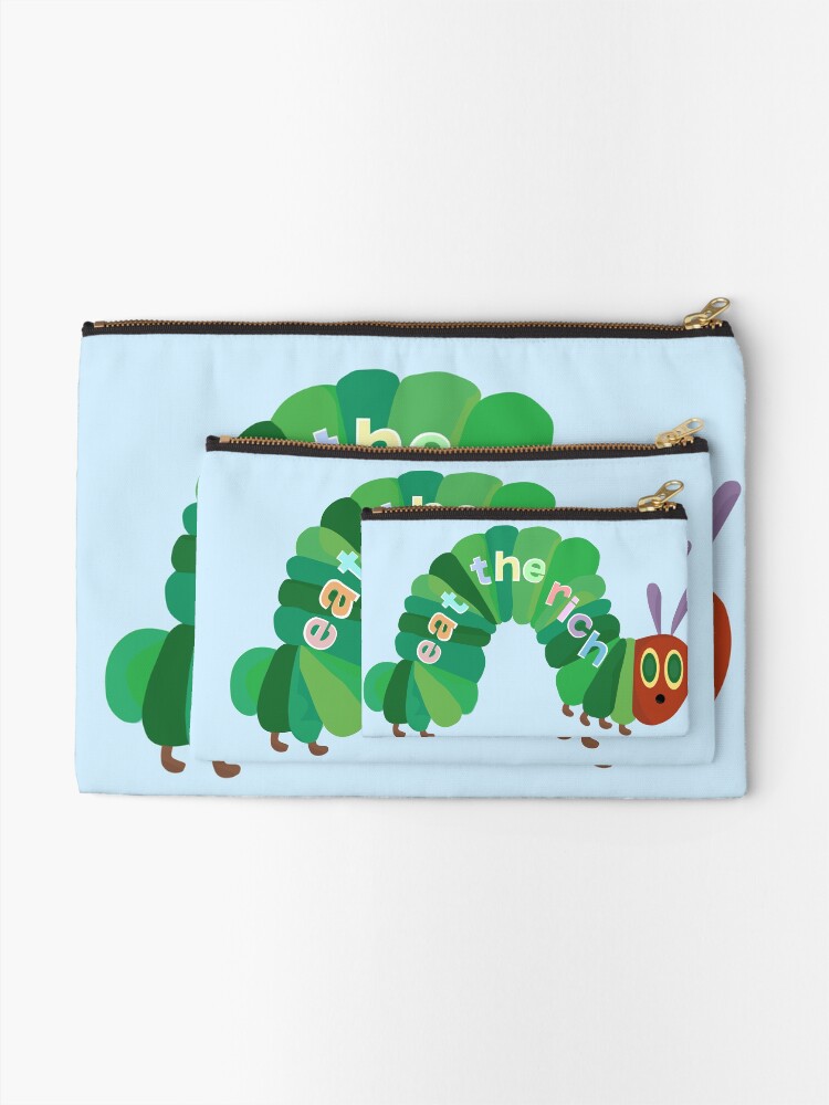 Thumbnail 2 of 4, Zipper Pouch, Eat The Rich Hungry Caterpillar  designed and sold by lindsey788.