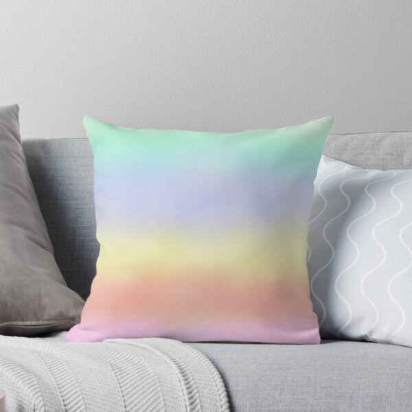 Item preview, Rainbow bright colorful ombre color blend bleed in pink, yellow and orange designed and sold by PrettywithColor.