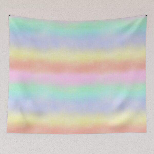 Item preview, Rainbow bright colorful ombre color blend bleed in pink, yellow and orange designed and sold by PrettywithColor.