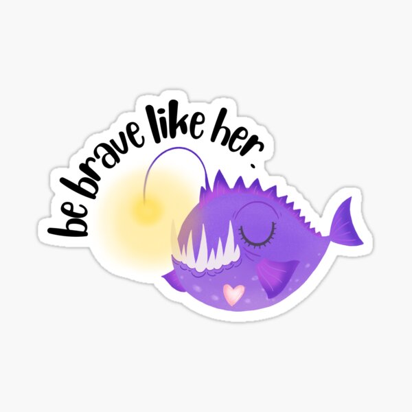 Item preview, Angler Fish Brave designed and sold by MandVDesigns.