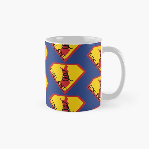 Item preview, FINN  FINNISH SHIELD - Freedom Is The Superpower - Modern Gadsden Snake Flag - Dont Tread On Me SUPERHERO FINLAND spellout design designed and sold by pelagio.