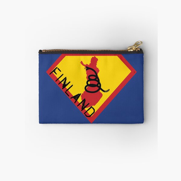 Item preview, FINN  FINNISH SHIELD - Freedom Is The Superpower - Modern Gadsden Snake Flag - Dont Tread On Me SUPERHERO FINLAND spellout design designed and sold by pelagio.
