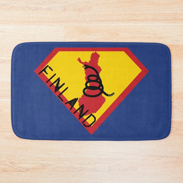 Item preview, FINN  FINNISH SHIELD - Freedom Is The Superpower - Modern Gadsden Snake Flag - Dont Tread On Me SUPERHERO FINLAND spellout design designed and sold by pelagio.