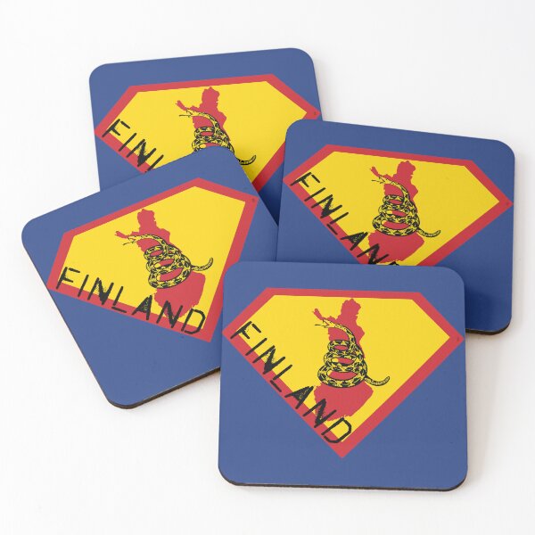 Item preview, FINN  FINNISH SHIELD - Freedom Is The Superpower -  Gadsden Snake Flag - Dont Tread On Me SUPERHERO FINLAND spellout design designed and sold by pelagio.