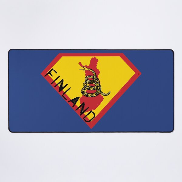 Item preview, FINN  FINNISH SHIELD - Freedom Is The Superpower -  Gadsden Snake Flag - Dont Tread On Me SUPERHERO FINLAND spellout design designed and sold by pelagio.