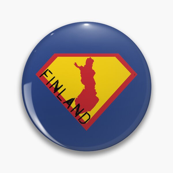Item preview, FINN FINNISH SHIELD - Freedom Is The Superpower - SUPERHERO FINLAND spellout design designed and sold by pelagio.